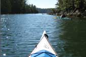 Kayaking at Broken Group Islands